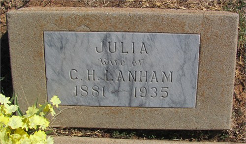 JuliaDay gravestone