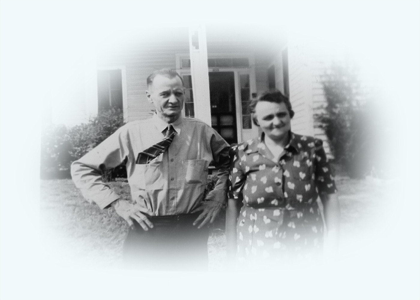 Luther and IrmaBakerAbout1940